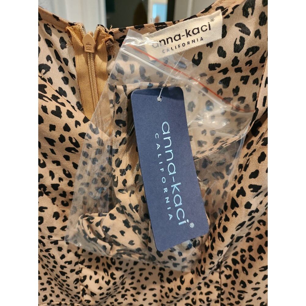 Leopard Print Summer Romper - Picture 3 of 7